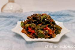 How to Beat Century egg with Peppers