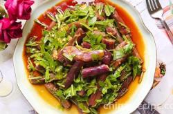Recipe for Garlic, Eggplant, Sesame Cabbage