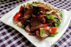 The recipe for returning cooked beef