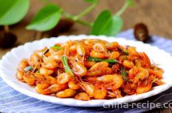 Recipe for Stuffed Shrimp with Oil Explosion