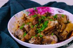 Method for making cold chicken chunks