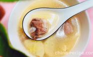 The recipe for Spring Bamboo Shoots and Pork Rib Soup