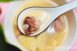 The recipe for Spring Bamboo Shoots and Pork Rib Soup