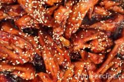 The recipe for making cola chicken wing tips