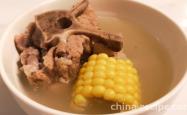 The recipe for spinal corn soup