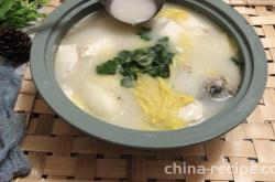 Recipe for Cabbage Tofu Soup