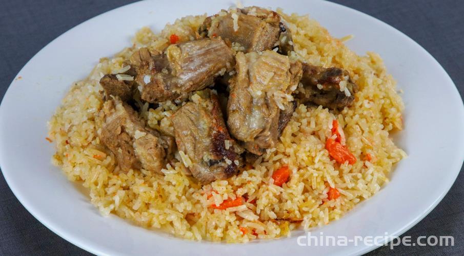 The recipe for hand pulled rice in Xinjiang