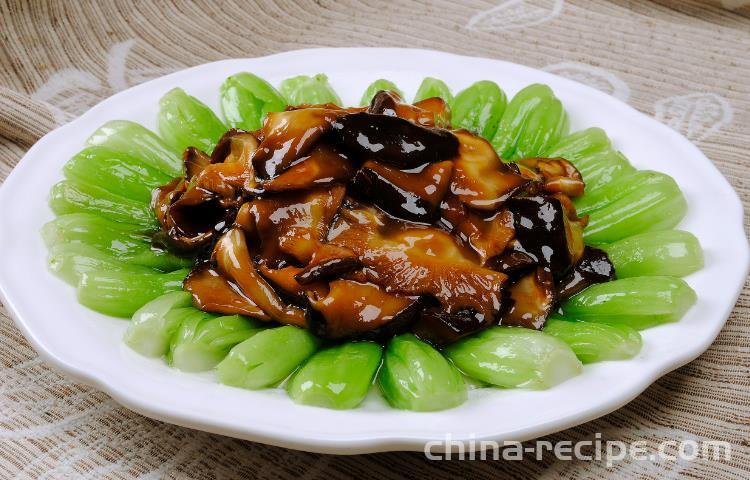 The recipe for mushroom and vegetable hearts