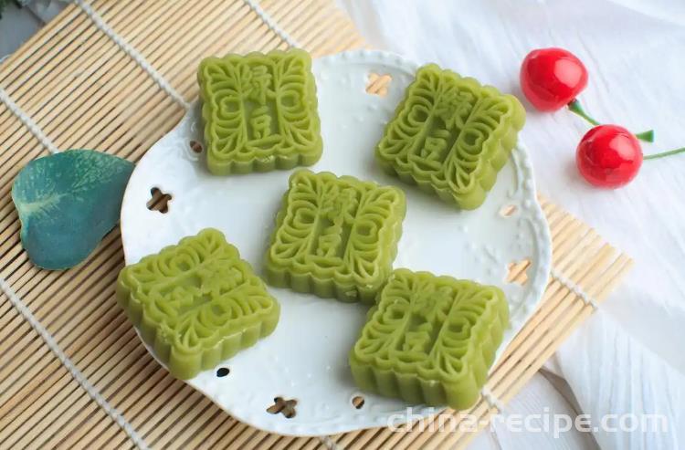 Practice of Bean paste cake