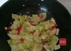 糖醋手撕包菜的做法图解5