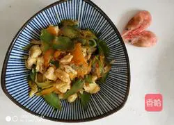 双色苦瓜炒鸡蛋的做法图解7