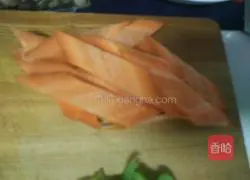 油菜炒土豆片的做法图解4
