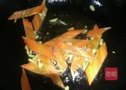 油菜炒土豆片的做法图解5