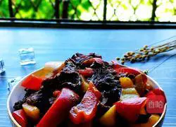 彩椒炒牛肉的做法图解6