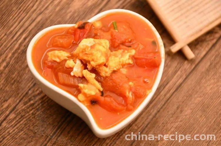 Recipe for Tomato, Egg, Black Rice Noodles