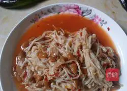 水豆豉拌金针菇的做法图解11