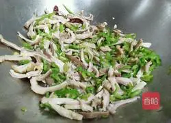 辣炒肚丝的做法图解7