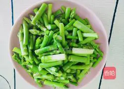 清炒芦笋的做法图解4