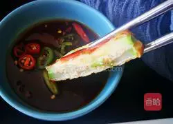 韩式角瓜酿肉煎的做法图解14