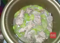 丝瓜鸭汤的做法图解8