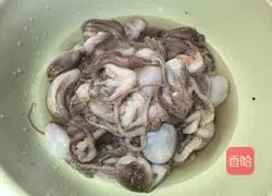 白灼八爪鱼的做法图解1