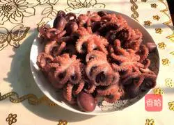 白灼八爪鱼的做法图解5
