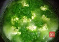 菠菜鱼丸汤的做法图解4