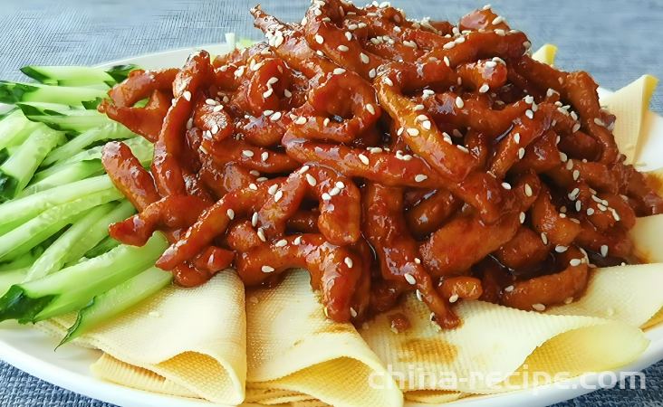 The recipe for Jingjiang shredded pork