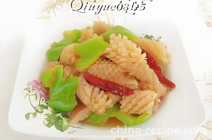 Recipe for Spicy Stir fried Squid