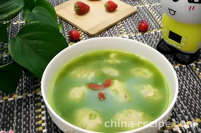 How to make spinach Fish ball soup