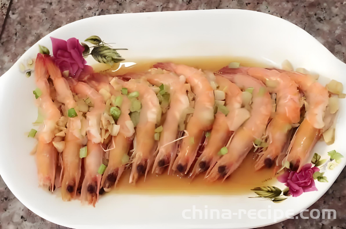 Method of making garlic shrimp with open back