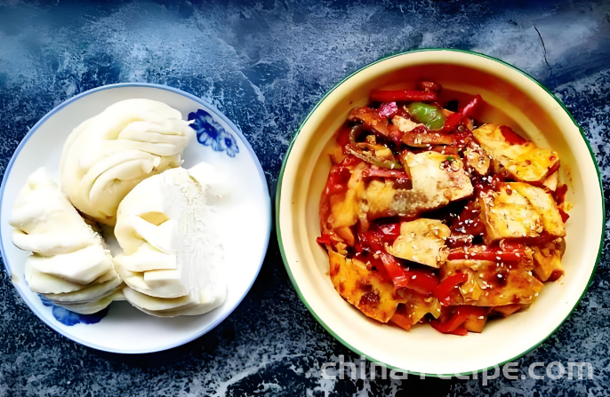 The recipe for fish flavored tofu