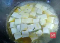 葱烧豆腐的做法图解4