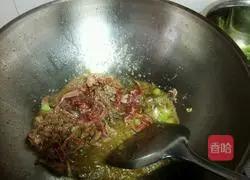 青椒肉丝炒面的做法图解6