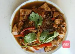 鱼头炖豆腐的做法图解8