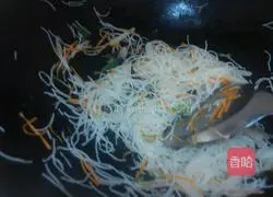 五彩炒米粉的做法图解8