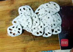 酸辣藕片的做法图解3