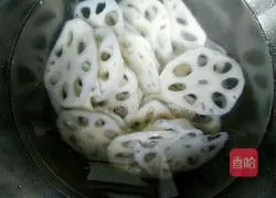 酸辣藕片的做法图解4