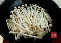 茶树菇烧肉的做法图解2
