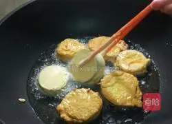 油炸茄盒的做法图解6