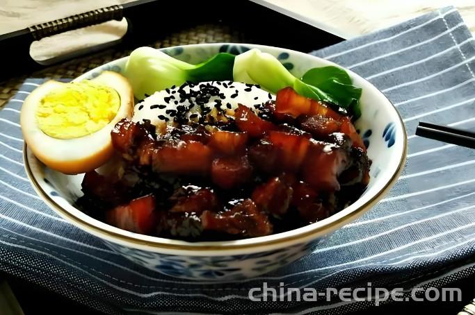 Practice of table braised pork