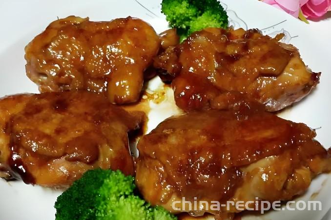 Follow the recipe for burning chicken legs