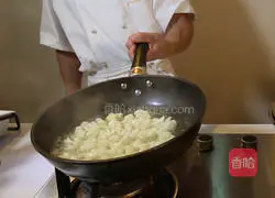 小炒菜花的做法图解4