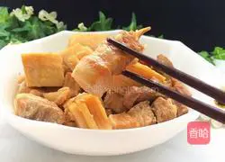 春笋烧肉的做法图解14