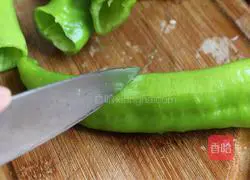 虎皮青椒的做法图解2