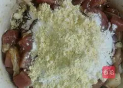 孜然肉丁的做法图解3