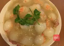 荔枝虾球的做法图解5