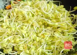 干煸黄豆芽的做法图解3