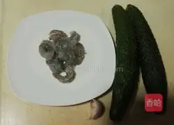 翡翠虾仁的做法图解2