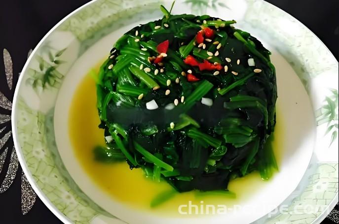 The method of making spinach